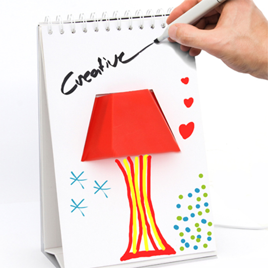 Doodle desklamp