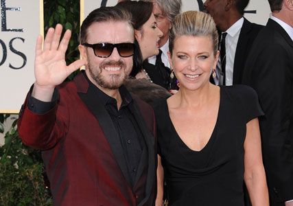 Ricky Gervais' funniest Golden Globes moments | Marie Claire UK