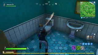 Fortnite Deadpool Challenges Destroy Toilets