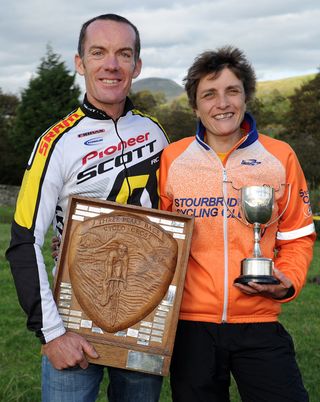 Nick Craig and Louise Robinson, Three peaks Cyclo-Cross 2011