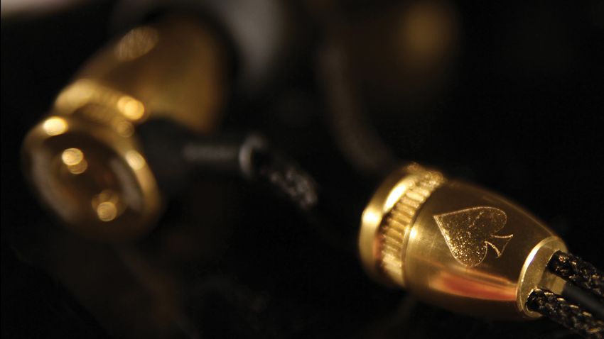 Trigger brass headphones