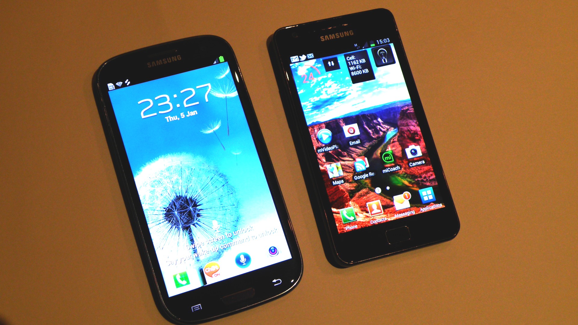 Samsung Galaxy vs Galaxy S2 | TechRadar