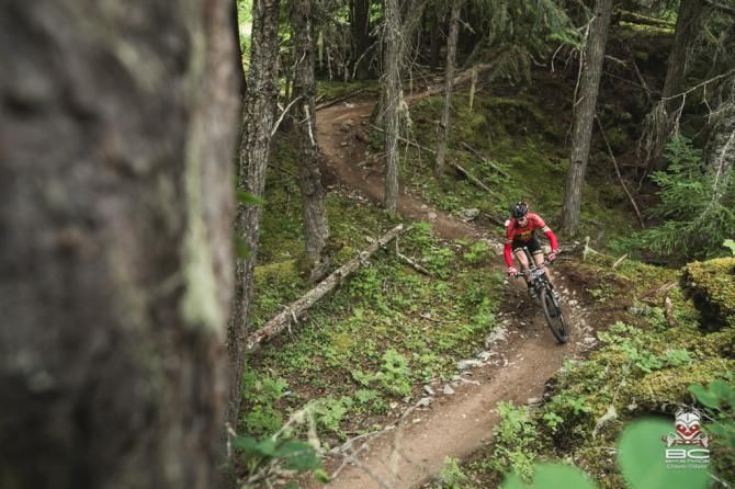 Sweet buffed trails for days - this is MTB heaven.