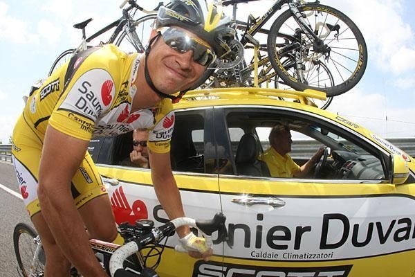 Luciano Pagliarini (Saunier Duval) enjoying the day.