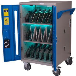 X18iS UV Sanitizing Charging Cart