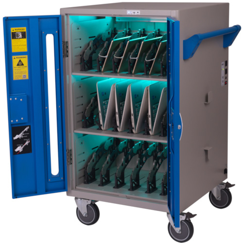 X18iS UV Sanitizing Charging Cart