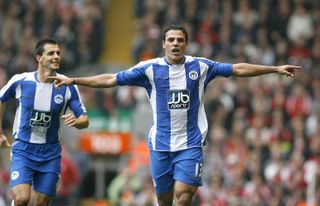 Amr Zaki, right, joined Wigan after impressing manager Steve Bruce during Egypt's triumphant 2008 Africa Cup of Nations campaign