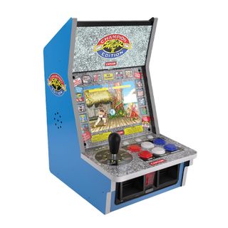 Best retro consoles; Evercade Bartop Arcade Street fighter edition