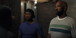 Sultan Salahuddin, Lil Rel Howery, and Kareme Young in South Side on Comedy Central