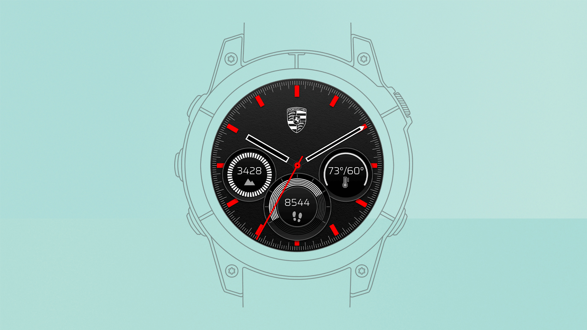 Garmin Porsche watch faces