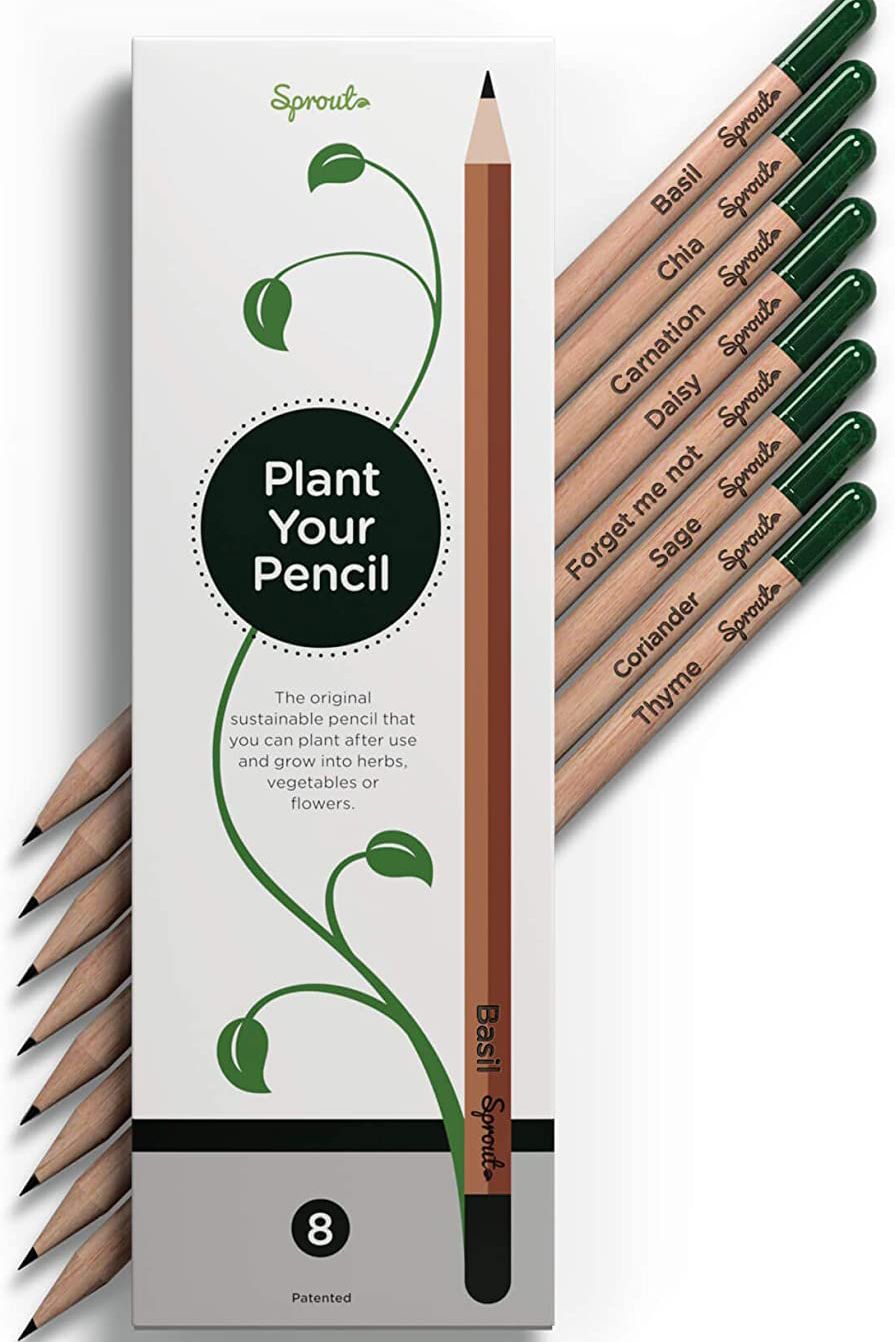 Sprout Plantable Pencils with Seeds