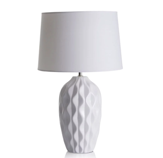 Best table lamp for understated elegance: Wilko Textured Table Lamp