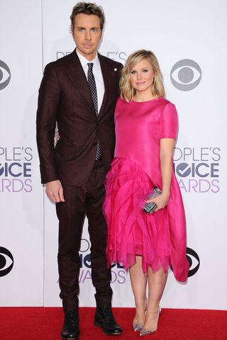 Kristen Bell and Dax Shepard at The People's Choice Awards 2015