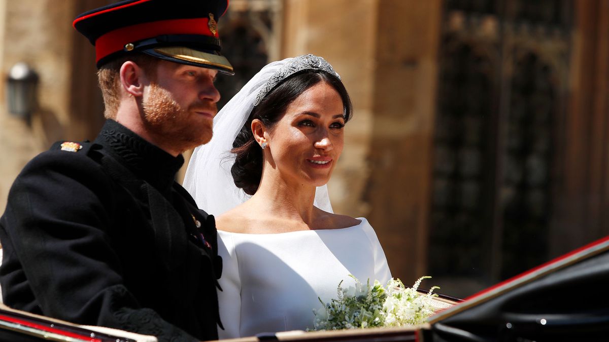 Meghan Markle n'a vu sa robe terminée que le jour de son mariage