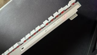 Cherry MX 8.2 connections along top of keyboard
