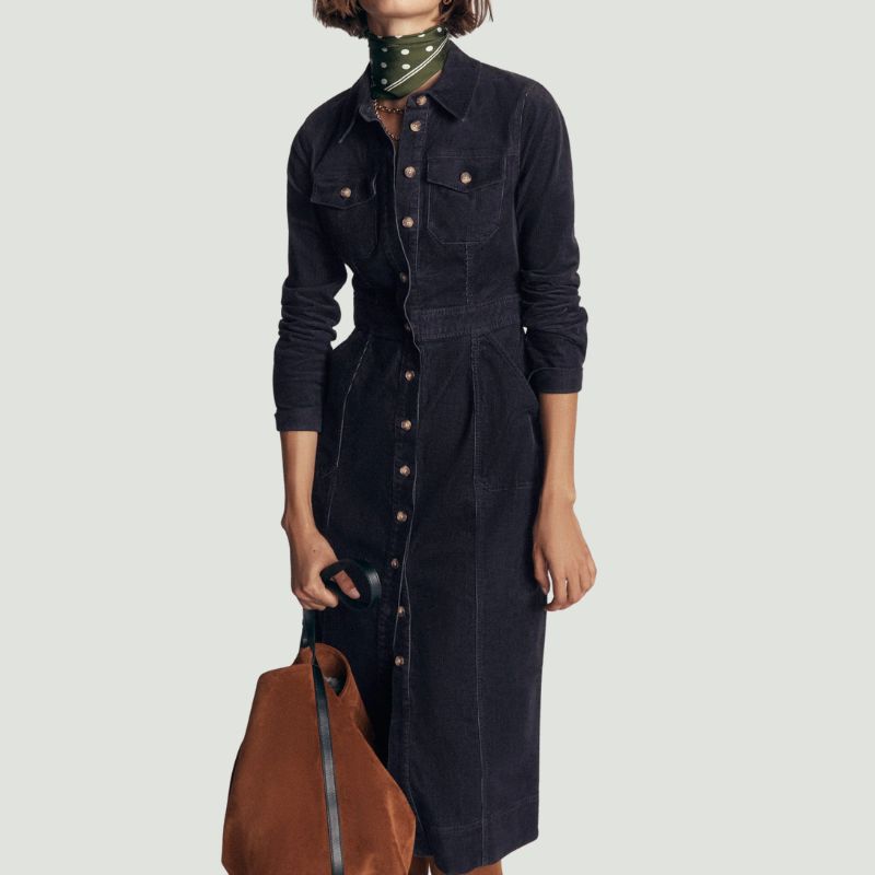 Image of cord dress