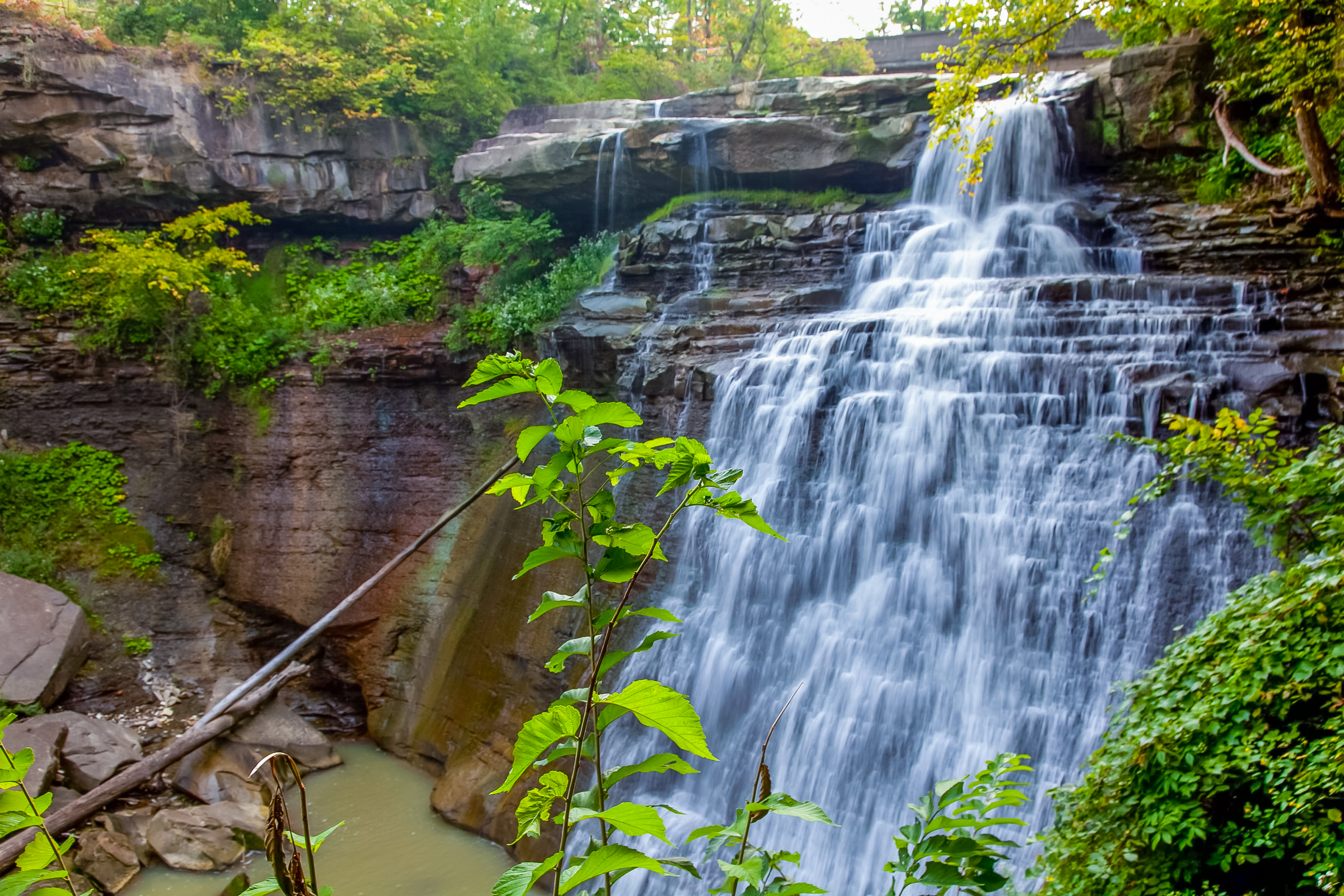 Brandywine Falls in Cuyahoga Valley National Park.