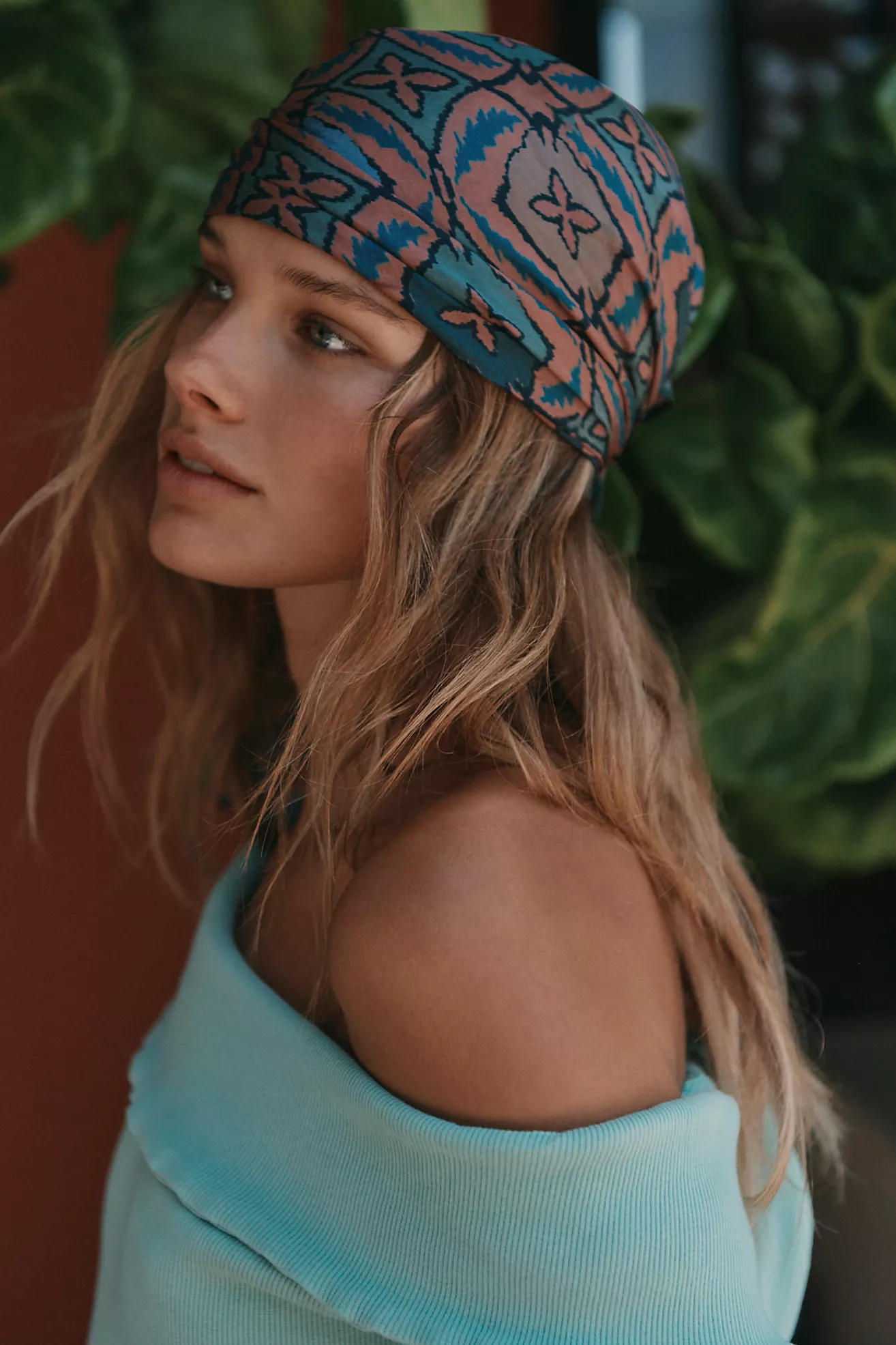 So Silk Printed Bandana