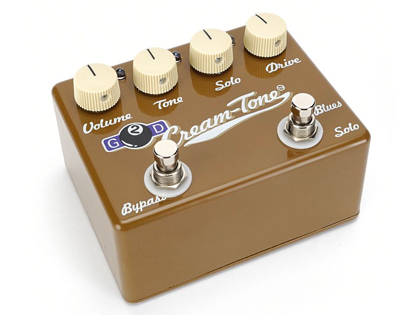 G2D Cream Tone ニュージーランド製 ハンドメイド ブティックペダル G2D Cream Tone review | MusicRadar