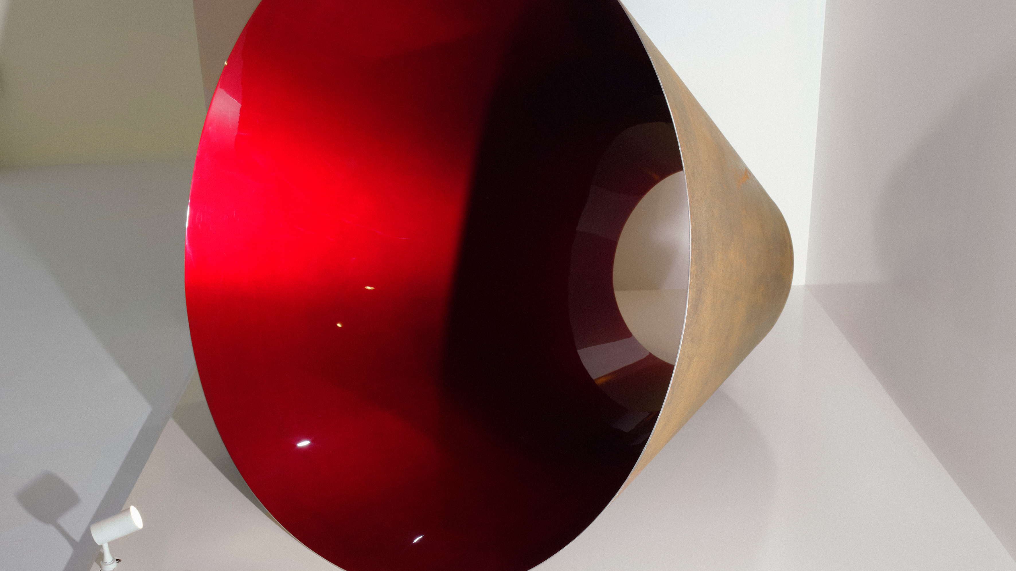 Craft object displayed in gallery space