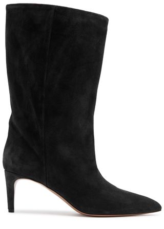 Stiletto 60 Suede Mid-Calf Boots