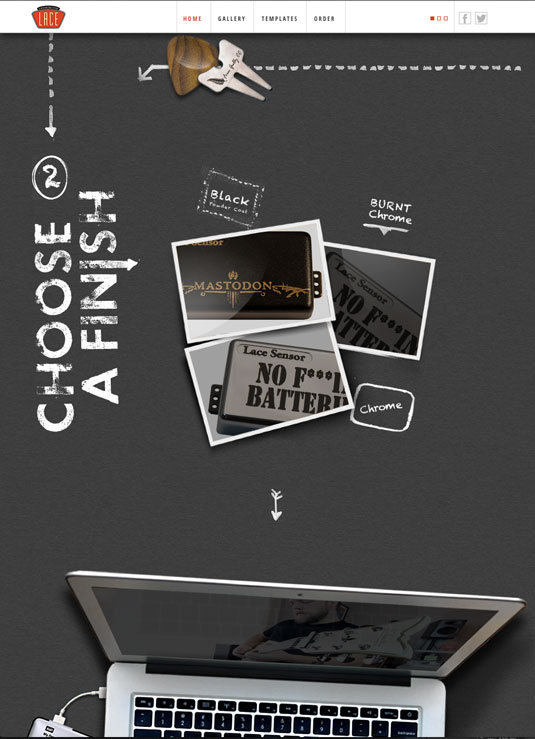 Muse makes it easy to mockup your designs and see what they look like in a real-world context, says Chris