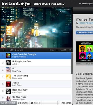 Instant.fm - share music playlists with your friends