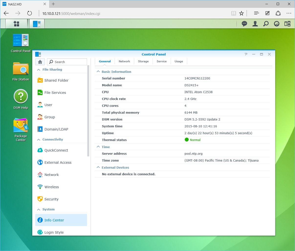 Synology DiskStation DS2415+