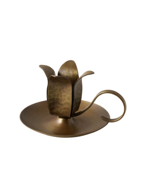 Forged Tulip Chamberstick