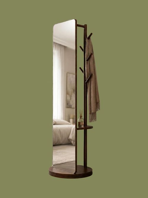 Full Length Mirror With Storage 