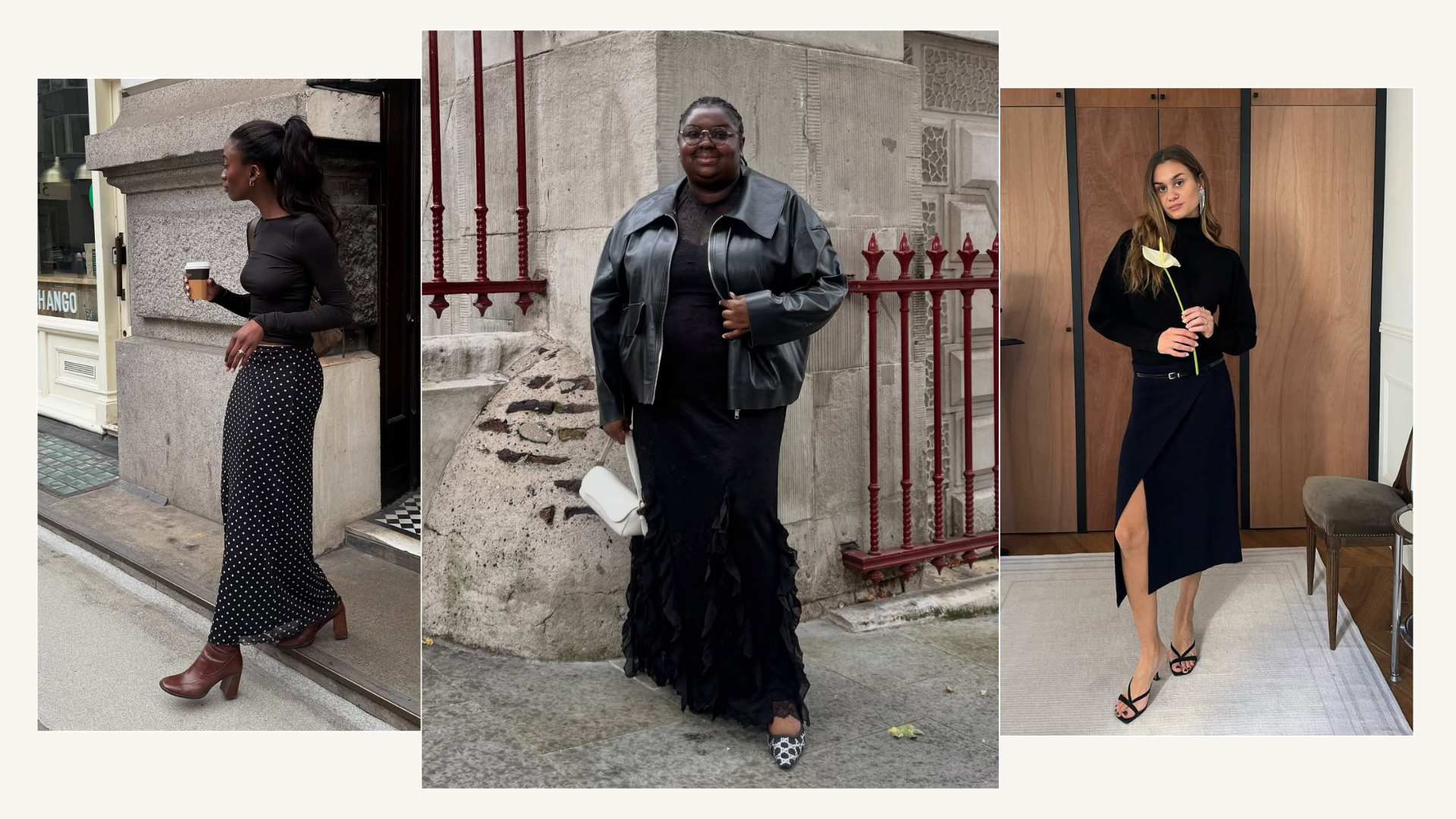 Three first date outfit ideas