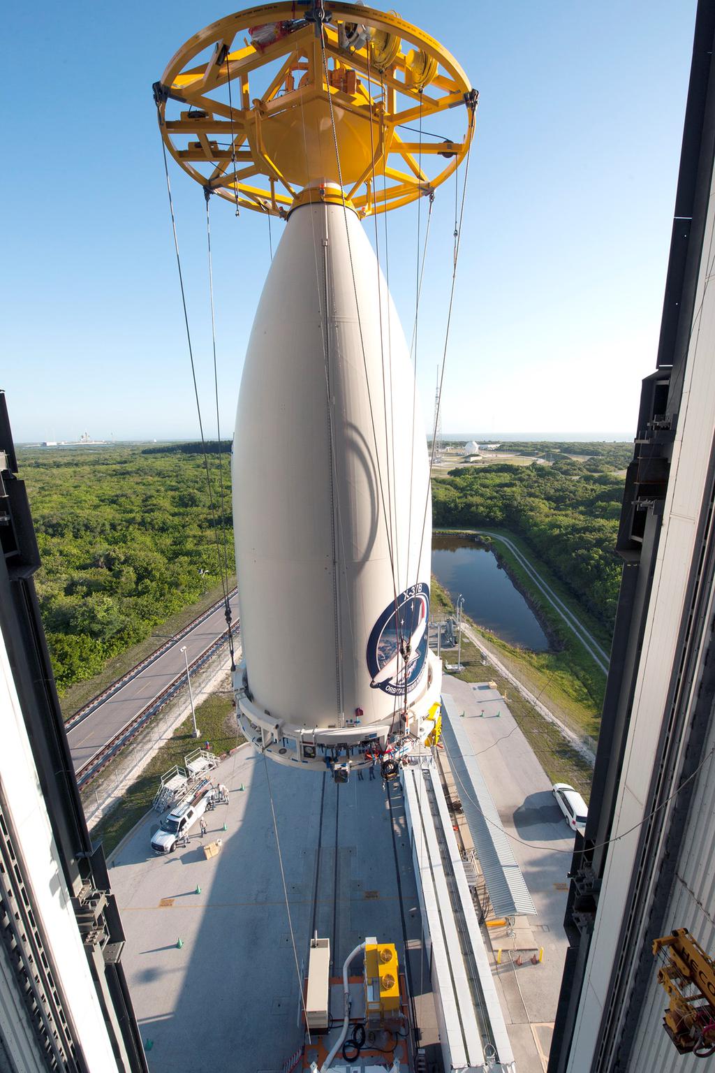 ULA Photo of X-37B Space Place Payload