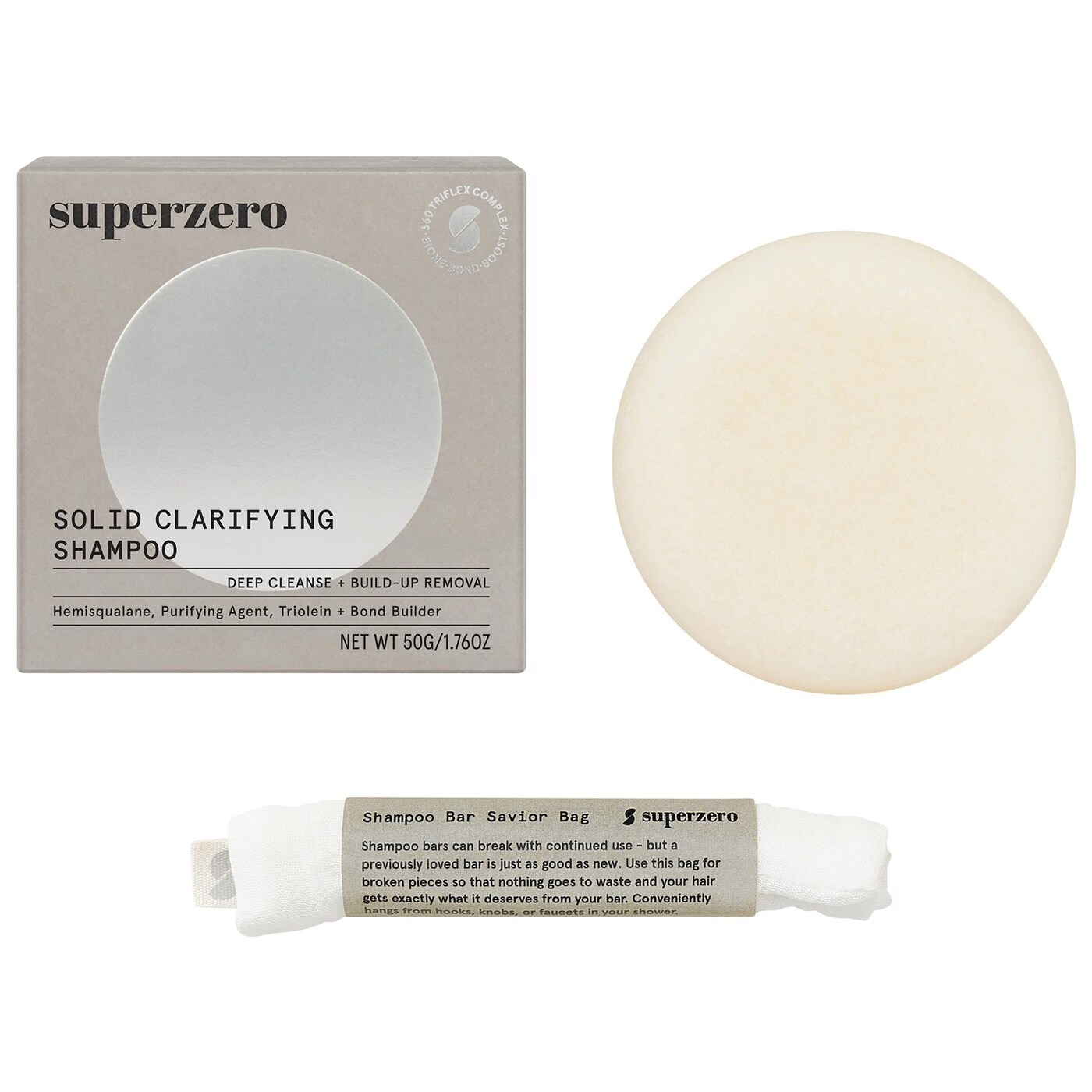Superzero Clarifying Shampoo Bar