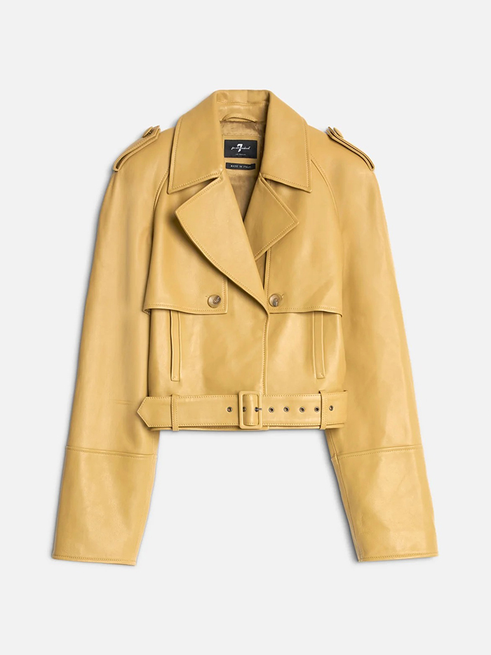7 for all mankind, Cropped Biker Jacket