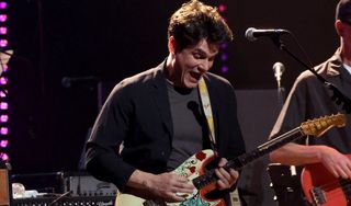 John Mayer performs at the Love Rocks NYC benefit concert on March 9, 2023 at the Beacon Theatre in New York City