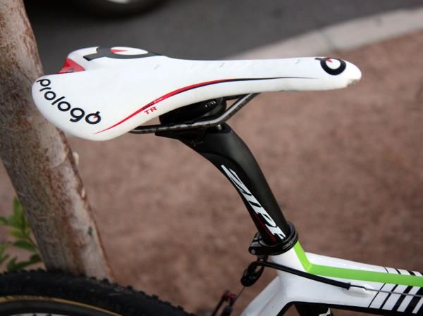 Tim Johnson (Cannondale-Cyclocrossworld.com) uses Prologo's Nago Evo TR saddle.
