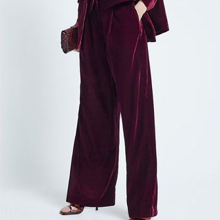 Velvet trousers 