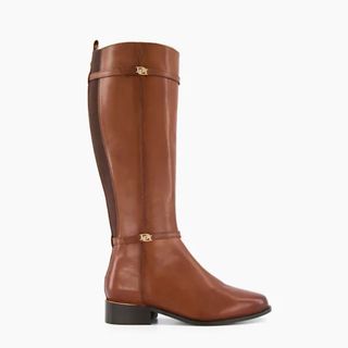 riding boot in brown