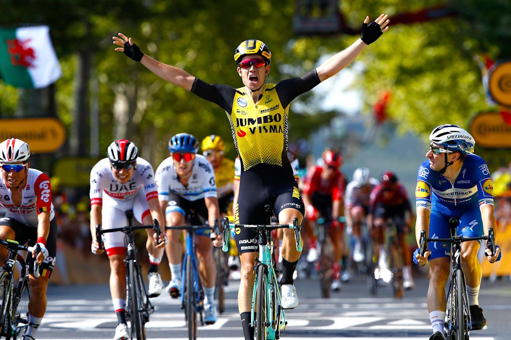 Wout van Aert wins stage 10 at the Tour de France