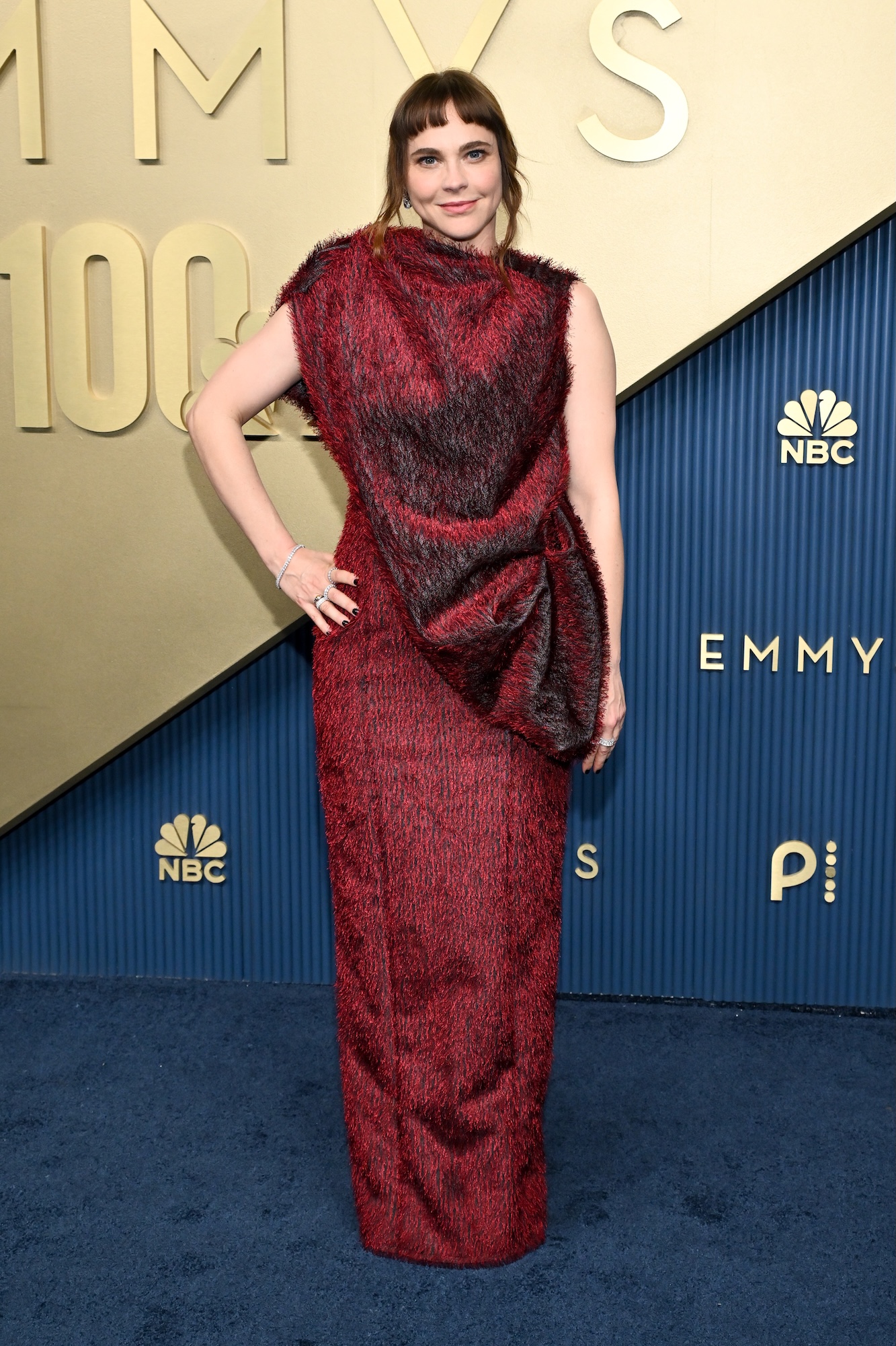 LOS ANGELES, CALIFORNIA - SEPTEMBER 14: Fiona Dourif attends the 78th Primetime Emmy Awards at Peacock Theater on September 14, 2026 in Los Angeles, California. (Photo by Amy Sussman/Getty Images)