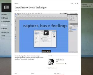 The SublimeVideo player powers Method & Craft's video tutorials. Here's one Noah Stokes prepared earlier