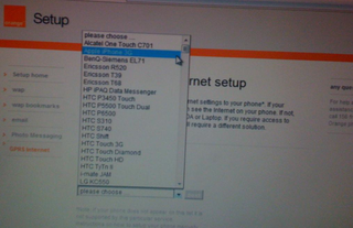 The iPhone on Orange's intranet