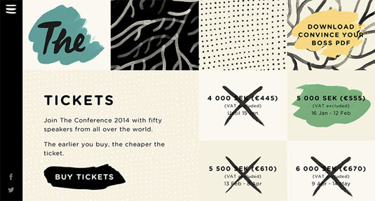 The Conference branding