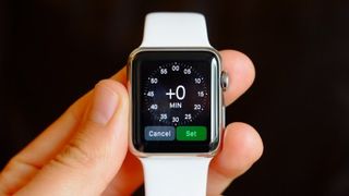 Apple Watch Digital Crown Time Adjust