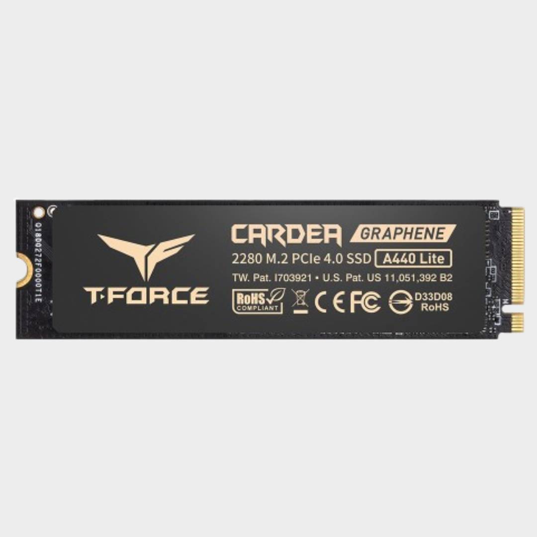Product image of the 2TB T-Force A440 Lite gaming SSD, with a plain background.