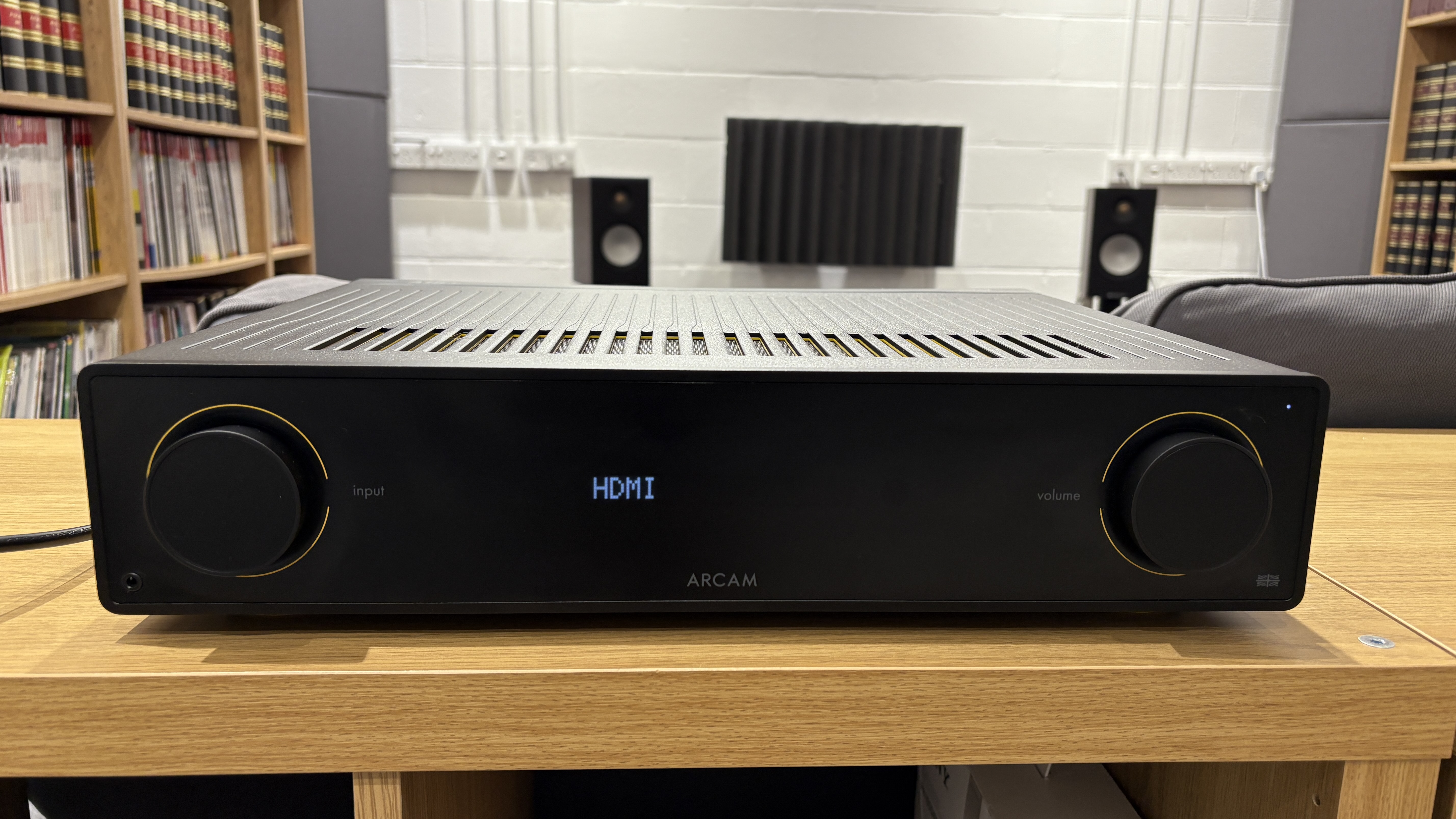 Arcam A15+ in test room