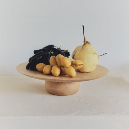 Elise Mclauchlan Maple Cake Stand | Natural