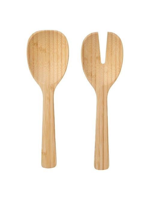 Soluppg&Aring;ng 2-Piece Salad Serving Set - Bamboo