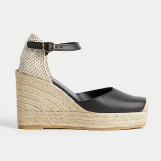 M&S Leather Wedges