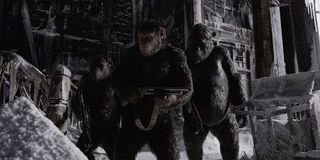 Andy Serkis in War for the Planet of the Apes